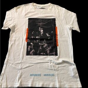Off-White Mirror Mirror Caravaggio Graphic Tee 2013